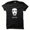 Shirt Al Paccino blanc/noir pour homme et femme