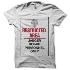 Shirt zone interdite Jaeger repair blanc pour homme et femme
