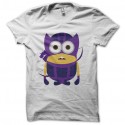 Shirt parodie Hawk-Eye minion en blanc pour homme et femme