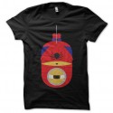 Shirt minion parodie spider man noir pour homme et femme