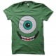 Shirt Mike Wazowski monstres et compagnie vert pour homme et femme