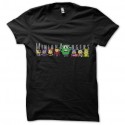 Shirt gang de minion parodie avengers en noir pour homme et femme