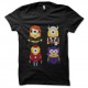 Shirt gang de minion vicking robots en noir pour homme et femme