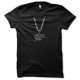 Shirt DMX chaîne de cou noir pour homme et femme