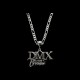Shirt DMX chaîne de cou noir pour homme et femme