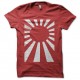 Shirt soleil japonais rouge pour homme et femme