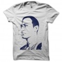 Shirt Jude Law portrait monochrome blanc pour homme et femme
