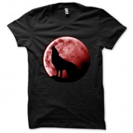 Shirt Bloody Moon noir pour homme et femme