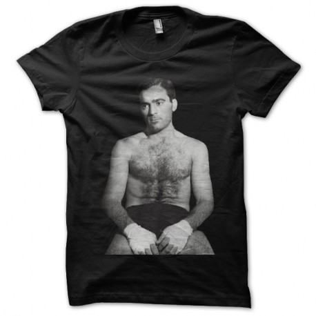 Shirt boxe Marcel Cerdan Boxeur noir pour homme et femme