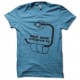 Shirt macgyver papier toilette turquoise pour homme et femme