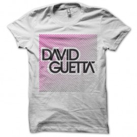 Shirt David Guetta Dj Techno blanc pour homme et femme