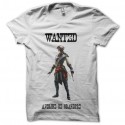 Shirt parodie Assassin's Creed 3 recherche Aveline de grandpré blanc pour homme et femme
