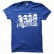 Shirt Reservoir Dogs blanc/bleu royal pour homme et femme