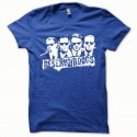 Shirt Reservoir Dogs blanc/bleu royal pour homme et femme