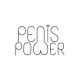 Shirt penis power blanc pour homme et femme