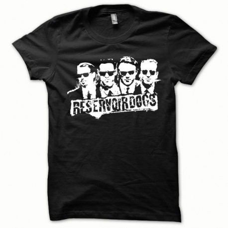 Shirt Reservoir Dogs blanc/noir pour homme et femme