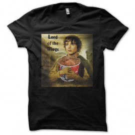 Shirt parodie seigneur des anneaux The Lord of The Wings noir pour homme et femme