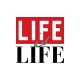Shirt Life is life blanc pour homme et femme