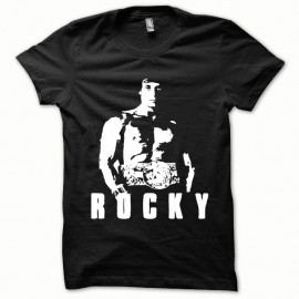 Shirt Rocky version normal blanc/noir pour homme et femme
