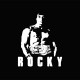 Shirt Rocky version normal blanc/noir pour homme et femme