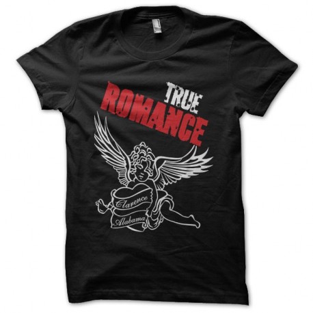 Shirt True Romance ange noir pour homme et femme