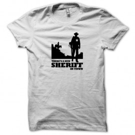 Shirt Sheriff version basic noir/blanc pour homme et femme