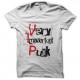 Shirt Very Important Punk parodie VIP blanc pour homme et femme