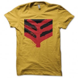 Shirt Yeah Yeah Yeah Show your bones jaune pour homme et femme