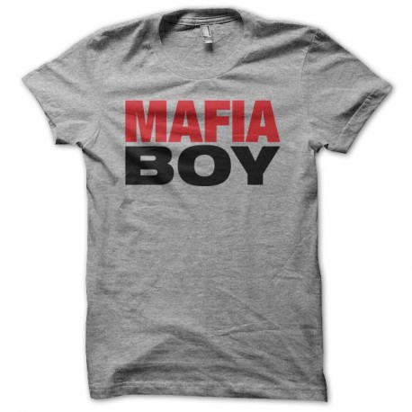 Shirt Mafiaboy hacking gris pour homme et femme