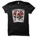 T shirt Dead pool & cycrop on card noir pour homme et femme