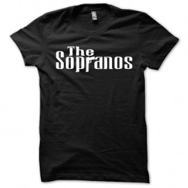 Shirt The Sopranos blanc/noir pour homme et femme