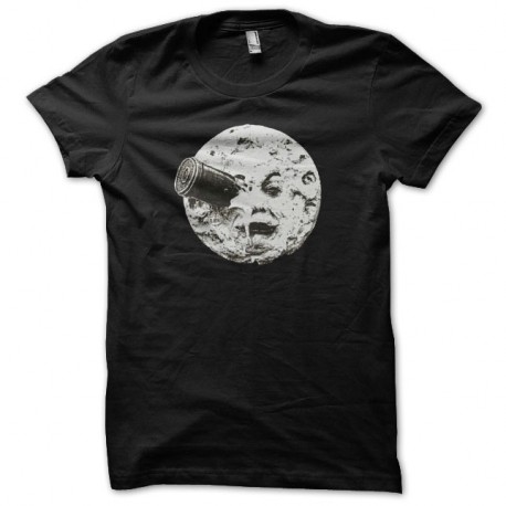 Shirt Georges Méliès voyage dans la lune noir pour homme et femme