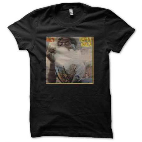 Shirt U-Roy Dread Ina Babylon pochette noir pour homme et femme