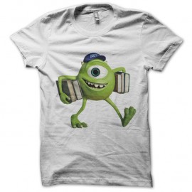 Shirt Michael Wazowski mike blanc pour homme et femme