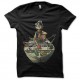 Shirt gorillaz sur la barque noir pour homme et femme