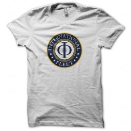 Shirt International Fleet La stratégie Ender blanc pour homme et femme