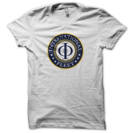 Shirt International Fleet La stratégie Ender blanc pour homme et femme