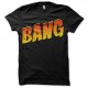Shirt Comic Bang noir pour homme et femme