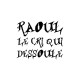 Shirt Raoul le cri qui dessoule blanc pour homme et femme