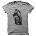 Shirt moto de course gris pour homme et femme