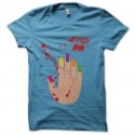 Shirt Dexter main Laura Moser turquoise pour homme et femme