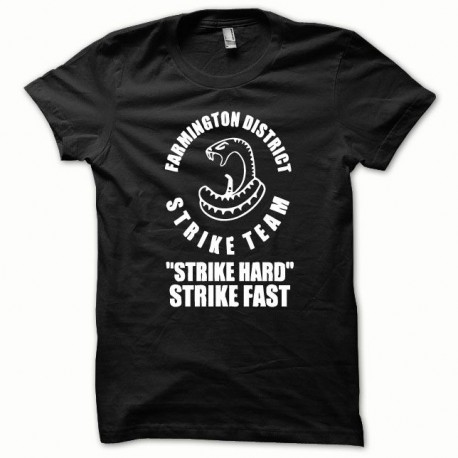 Shirt The Shield Strike Team blanc/noir pour homme et femme