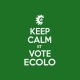 Shirt Keep Calm et vote écolo vert pour homme et femme
