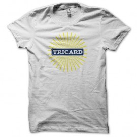 Shirt Tricard parodie Ricard blanc pour homme et femme