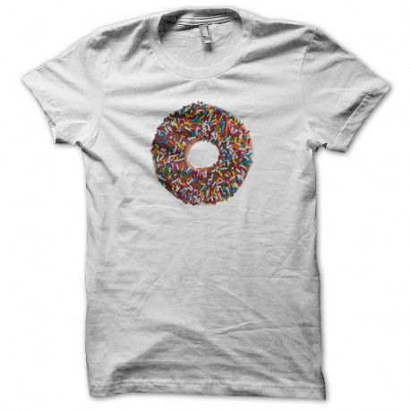 Shirt Donut blanc pour homme et femme