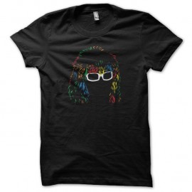 Shirt Michel Polnareff dessin 6 couleurs noir pour homme et femme