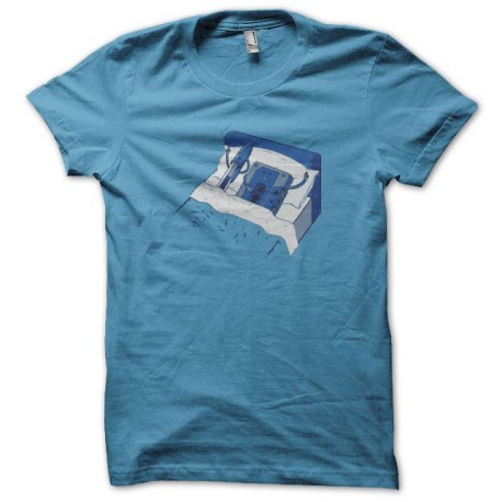 Shirt Stylo et cassette après le sexe turquoise pour homme et femme