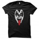 Shirt Gene Simmons Kiss Demon noir pour homme et femme