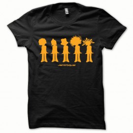 Shirt Jamiroquai orange/noir pour homme et femme