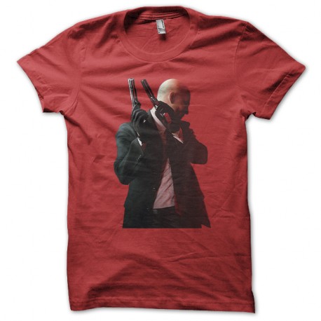 Shirt hitman absolution rouge pour homme et femme